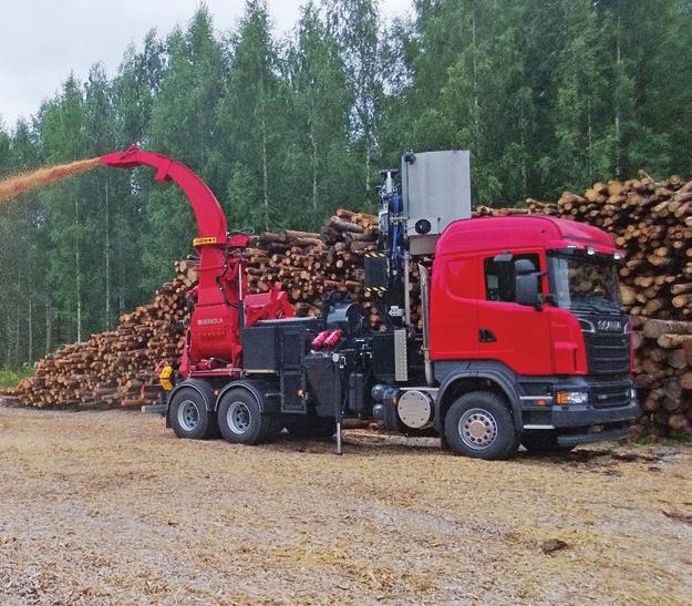 HEINOLA mobile chippers HEINOLA Mobile Chippers are incomparable regarding chip quality, durability and capacity. The annual operating costs are low.
