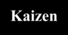 DEVELOPMENT OF KAIZEN Kaizen concepts pioneered by Japanese and American gurus The concepts enabled the Japan s automotive, electronic and computer