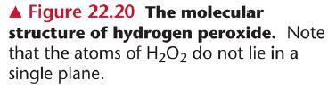 are called peroxides. The O O bond very weak.