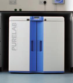 maintain the purity of the water PURELAB 3000 Pure water can be used direct from the internal 50 liter reservoir or fed to much larger external reservoirs Applications Autoclave feed Feed to
