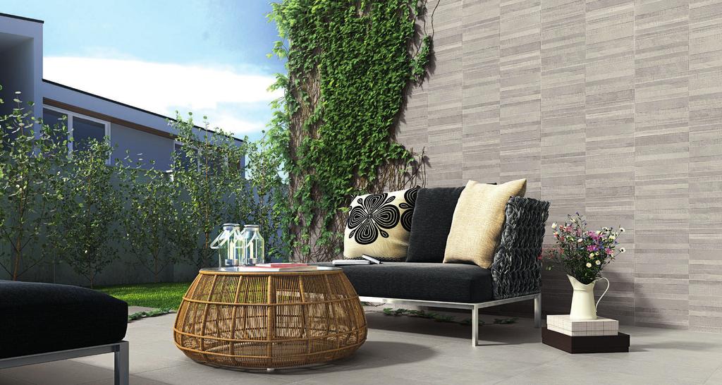 Shown: FG-GSP2 12x24 Root Brick Pattern G E N E S I S BY Typical Uses Genesis HDP dimensional glazed porcelain wall tile is appropriate for all residential and commercial wall and backsplash
