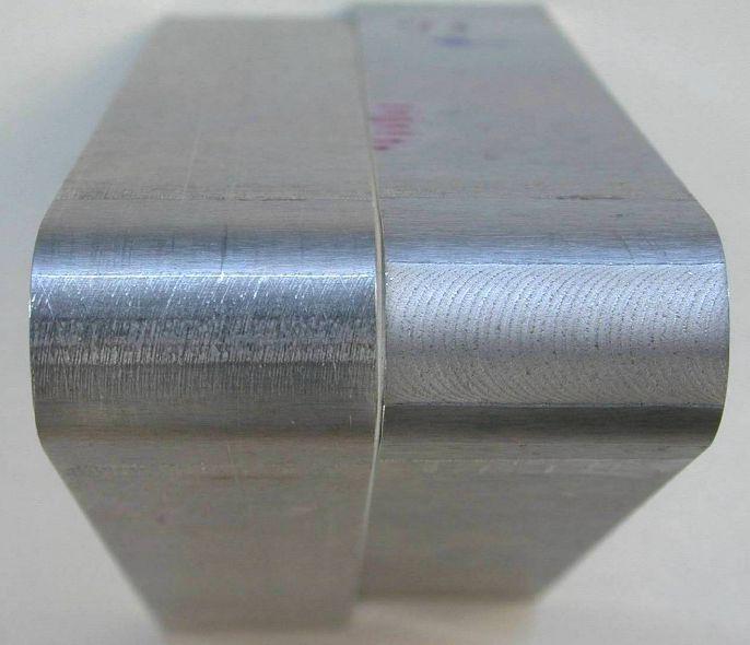 Fig. 11 Photograph of bent samples of FSW butt joint of AA7475-T7651 sheets of thickness of 1.27 mm. 4.