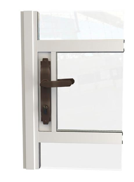 The Alitherm Heritage door provides the solution for conservation areas where planning regulations require a like-for-like product replacement.