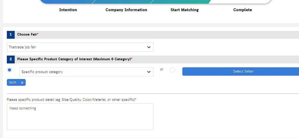 Step 2 fill out the basic information about your company. Then click Submit.