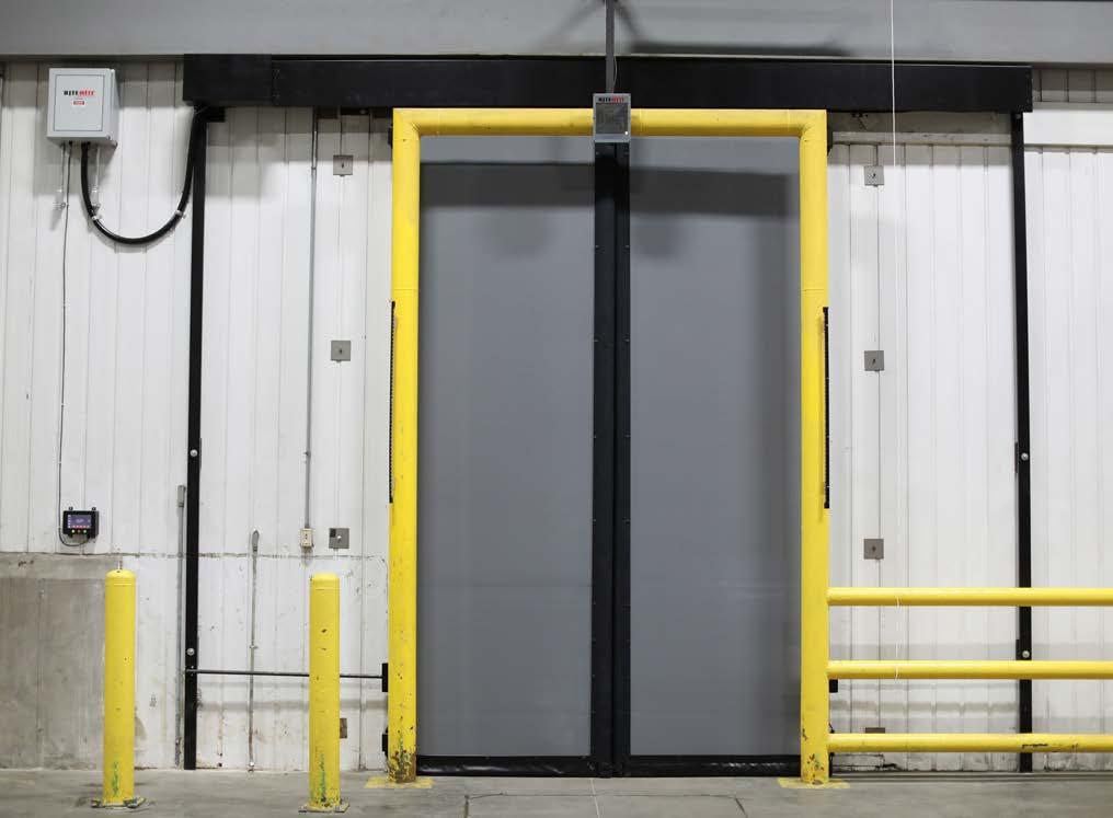 Innovative new cold storage door combines fast operation and a superior seal featuring the flexible, impactable Iso-Tek panel to fit your specific application requirements.