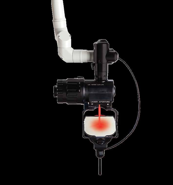 The Articulated Arm Superior Performance and Adaptability The AcuPulse DUO articulated arm delivers CO 2 laser