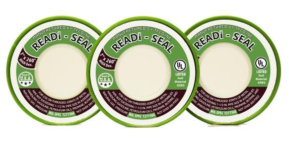 Special Service s Thread Sealant Tape Green Oxygen Tape TFCO Green Oxygen Tape is specifically made for liquid and gaseous oxygen systems up to 2,000 psi. Measuring in at 3.5-mil thick and 1.