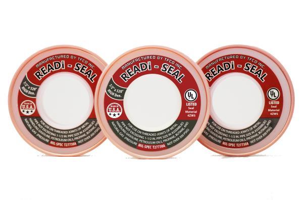 Special Service s Thread Sealant Tape Pink Plumber s Tape for Steam & Water Service TFCO Pink Plumber s Tape is a heavy-duty thread sealant tape made specifically for demanding applications such as