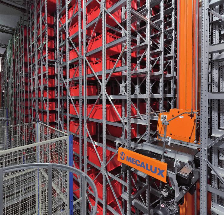 Case study: Zakłady Mięsne Henryk Kania Mecalux has installed a new automated warehouse for boxes and pallets