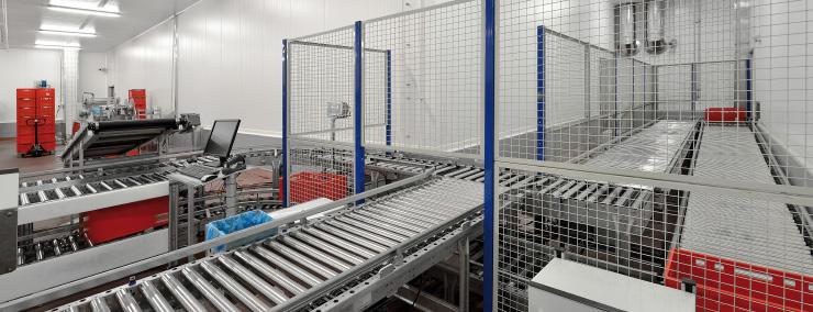 As part of this production plant, the company has entrusted Mecalux to supply and install the automated warehouse, the equipment required for connecting it to the production