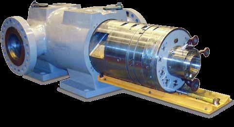 The ICS uses D-R s centrifugal compressor technology and the proprietary, compact centrifugal-type gas/liquid separator that is integrated to the compressor shaft, and resides within the compressor