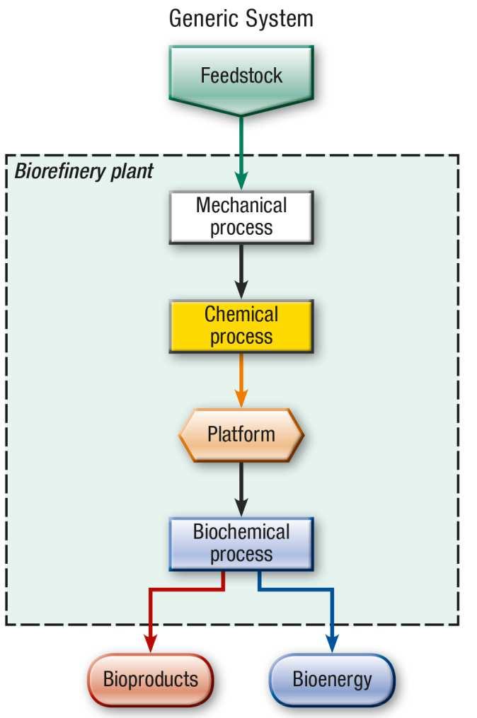 The Classification System of Biorefineries The 4 Features to Characterise A Biorefinery Systems Generic system Naming: Principle: Number platforms (Name of