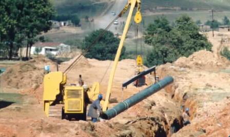 EXPERIENCE 7 Bulk Distribution - Pipelines Vresap Inlet Channel, Mpumalanga