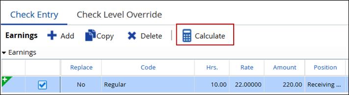 There can be multiple detail records underneath a header record. This information appears in the lower pane of the Checks screen.