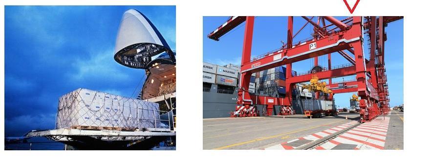 Our activities : Air freight & Sea freight forwarding > Warehousing facilities (regular & bonded) in the port and