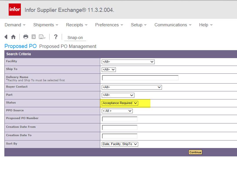 Purchase Orders SupplyWEB Frequently Asked Questions (FAQ) for Suppliers Where do I find new PO s?