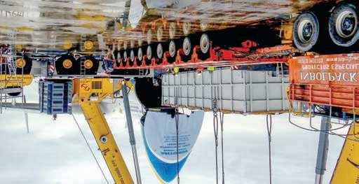Antonov Airlines delivered 12 heat recovery steam generator modules, each weighing 140 tonnes,to Bolivia using the world s largest aircraft the Antonov AN-225 Mriya on behalf of Hansa Meyer Global.