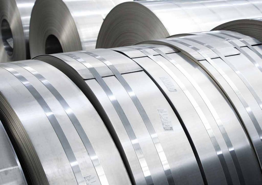 Stainless steel flat products Moving ahead in the stainless sector.