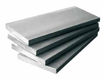 Stainless steel flat bars FLAT BARS width mm 10-200 thickness mm 3-12 Main manufacturing standards EN 10088-2 EN 10028-7 Stainless steel flat products for general purposes