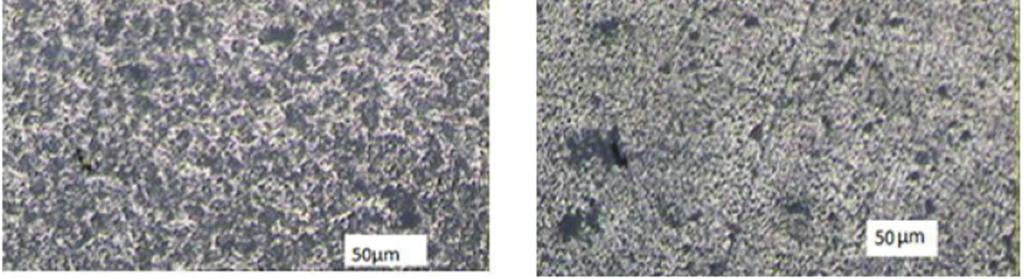 The microstructures of different conditions ere shon in Fig 6.