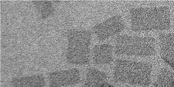 Spectral features and TEM images of 4 MLs CdSe/CdTeSe core/alloyed-crown
