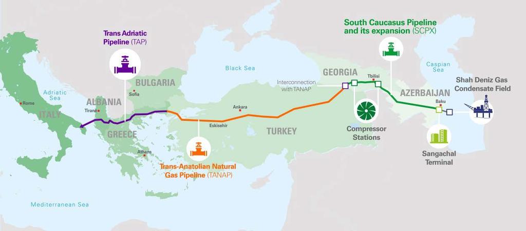 Broad capability delivering complex projects Tangguh LNG Southern Gas Corridor Located at a remote site in Bintuni Bay, West Papua, Indonesia with 2 LNG trains producing 7.