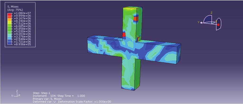 334 3.2. Model of connection with GFRP rebar In this section, simulation results for the use of GFRP rebar are presented and investigated. Figs.