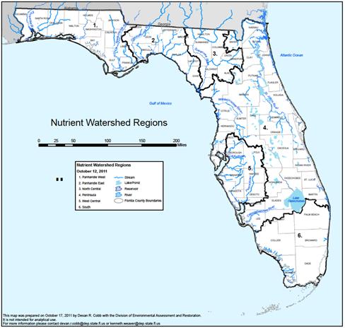 LAKEWATCH Report for Wacissa-1 in Jefferson County Introduction Streams For many decades Florida has had a narrative nutrient water quality criterion in place to protect Florida s waters against