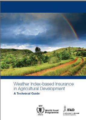 Index insurance as one tool with potential to: Reduce small holder