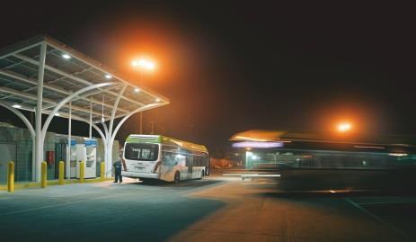 FCBus and refuelling station demo project at 9 locations