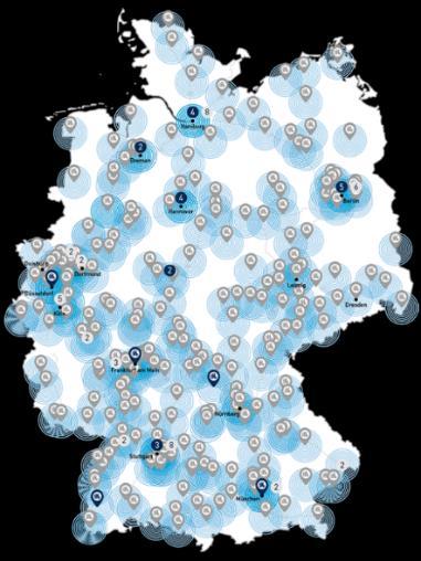 Example Germany: Action plan for the construction of a hydrogen refueling network in Germany by