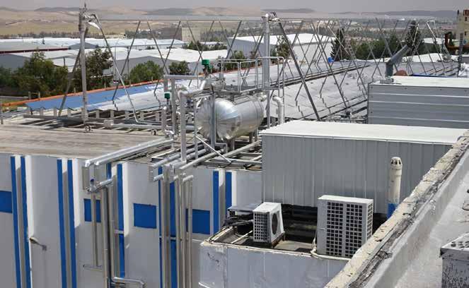 DLR.de Chart 24 Example: Solar Process Heat at RAM Pharma, Amman, Jordan Solar field: linear Fresnel collectors of Industrial Solar GmbH Supply of