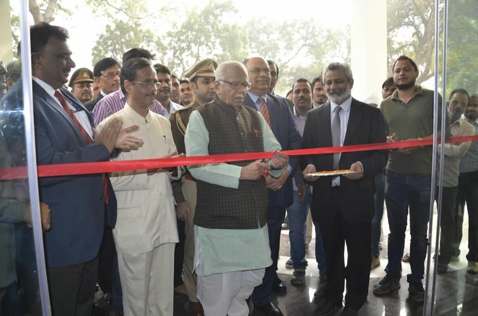 INAUGURATION OF ADAVANCED STUDY CENTRE AT LUCKNOW UNIVERSITY Adavanced Study Centre at Lucknow University, constructed by NBCC was inaugurated on 11.