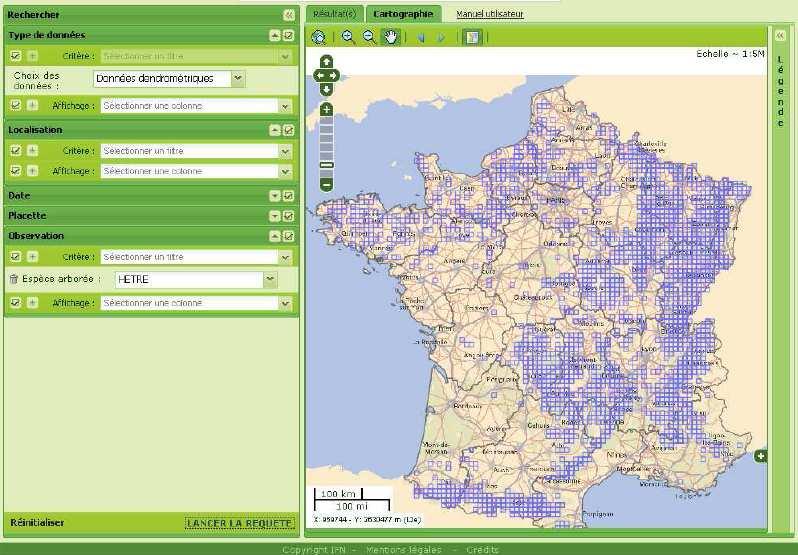 Fire Information System EFFIS Functions current situation viewer (fire danger maps and forecast up