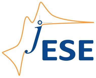 J. Electrochem. Sci. Eng. 9(1) (2019) 9-16; DOI: http://dx.doi.org/10.5599/jese.565 Original scientific paper Open Access: ISSN 1847-9286 www.jese-online.