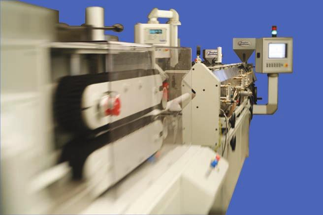 to develop a complete range of extrusion lines especially for the production of Cosmetic Tubes.