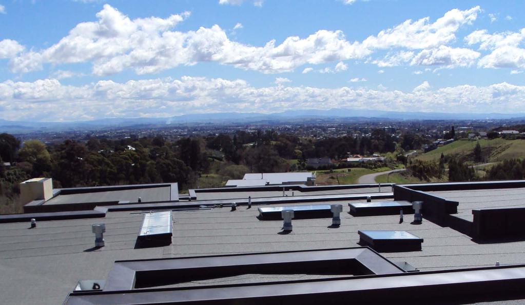 1 ARDEX Shelterbit Membranes have been appraised as roof and deck waterproofing membranes on buildings within the following scope: the scope limitations of NZBC Acceptable Solution E2/AS1, Paragraph