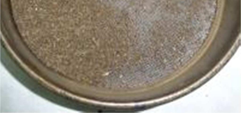 Solid urban waste sieving (A) ASTM