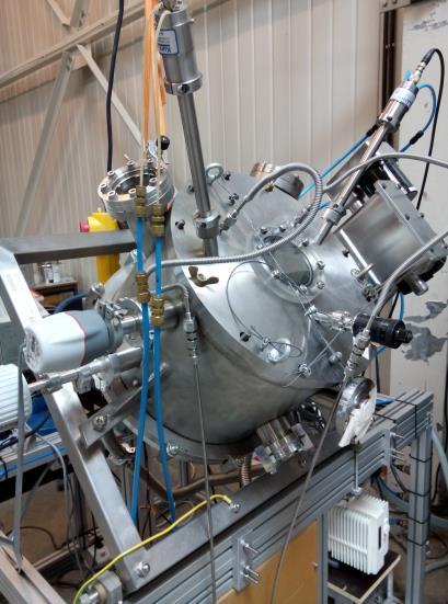 Plasma reactors for powder modification: 1) Rotary plasma reactor: Abbeads