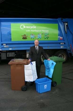 Hartlepool Borough Council Located on the Northeast coast of England, Hartlepool Borough Council (HBC) collects waste and recyclables from 40,000 households.