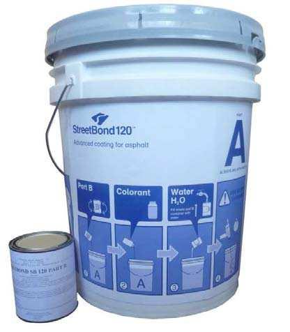 Introduction StreetBond120 Hot Mix Asphalt (HMA) is an epoxy modified, acrylic, waterborne coating specifically designed for application on HMA pavements.