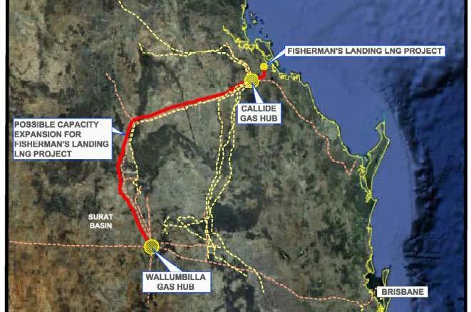 Gas Delivery Plan Spur Line to Gladstone: Environmental Approval received (Callide to Fisherman s Landing LNG site).