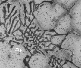 water, 4ml of HF, 4ml H2So4 and 2g CrO3 and were examined using Optical Microscope. Fig 3.1 Fig 3.2. Fig 3.3 Fig 3.4. Microstructure of as cast A2014 Microstructure of A5 Microstructure of A7.