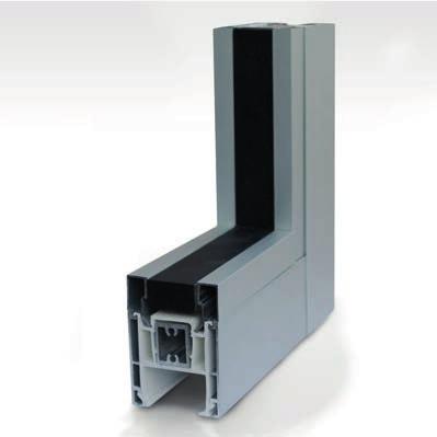 How the Panoramic Door Thermal Protection System Operates The Affordable Thermally Broken Door System 1 Aluminium reinforced PVC core The Panoramic ThermaClad door combines the thermal benefits of