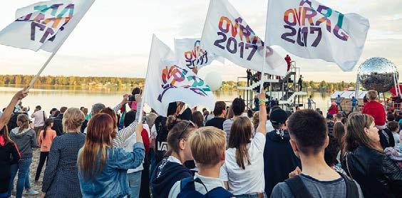 ART-OVRAG FESTIVAL VYKSA HAS BEEN HOSTING THE ART-OVRAG URBAN CULTURE FESTIVAL ON AN ANNUAL BASIS SINCE 2011 IT IS CO-SPONSORED BY OMK AND THE OMK-UCHASTIYE FOUNDATION FESTIVAL OBJECTIVES: Creating a