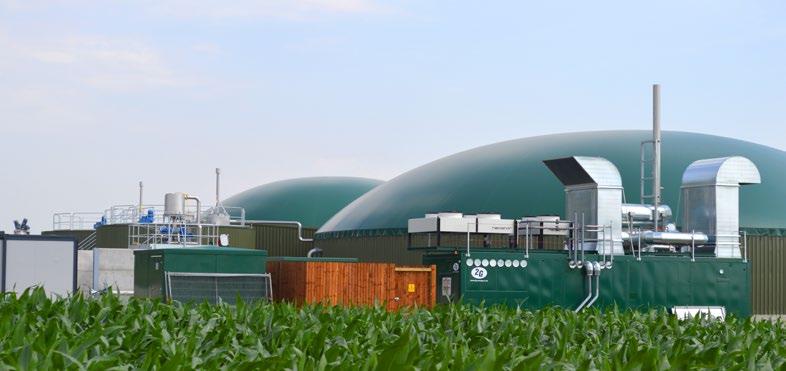 The result: High performance, state-of-the-art biogas plants. Together with Snow Leopard Projects GmbH, we design and build high performance biogas plants with up to 30 percent more yield.