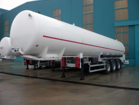 & The 58,000 litre LNG Trailer (8 Bar) is a super-insulated vacuum-unit suitable for the transportation of