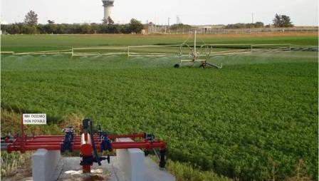 Recycled water Recycled water for irrigation of crops in