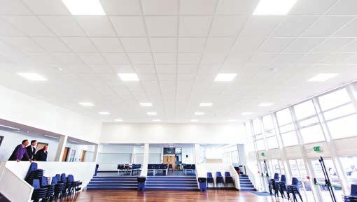 The Prosport LED is designed to provide effective replacement for 3 80 and 4 80 T5 luminaires in gyms and other sports applications with four critical elements in mind: 1.