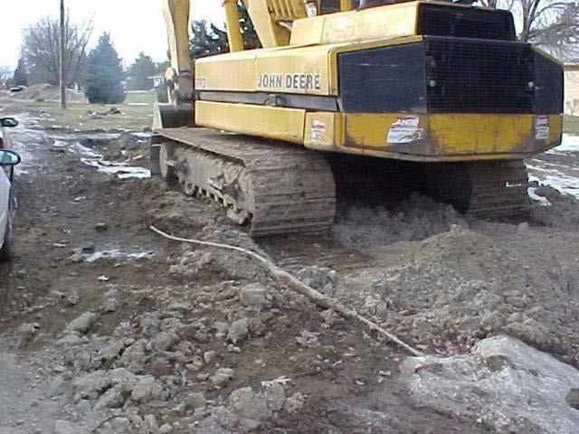 PUBLIC ACT 174. EXCAVATION Sec 5.11 If an excavator contacts or damages a facility, the excavator shall provide immediate notice to the facility owner or facility operator. Sec. 11.